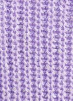 Strickjacke aus meliertem Effektgarn 