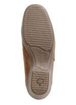 ELENA EDEN Mokassin-Trotteur mit luftigen Durchbrüchen COGNAC