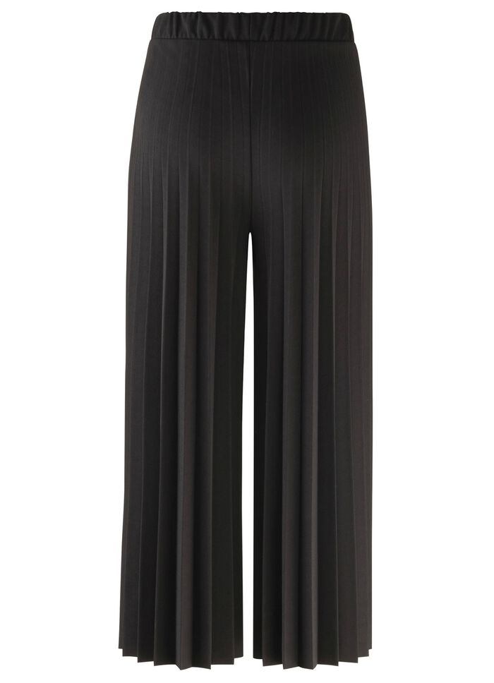 Culotte mit Plissee-Falten 