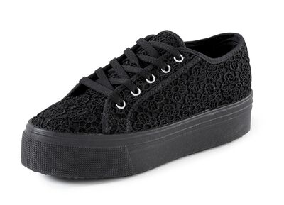 Elegante Damen-Schn&uuml;rschuhe, mit herausnehmbarem Fu&szlig;bett 