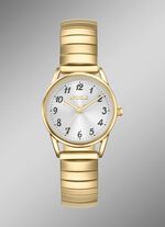 Zeitlose Quartz-Damenuhr Pools 1989 mit Zugband 