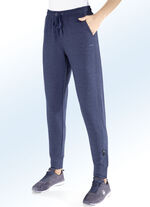 „LPO“-Freizeithose in 2 Farben JEANSBLAU MELIERT