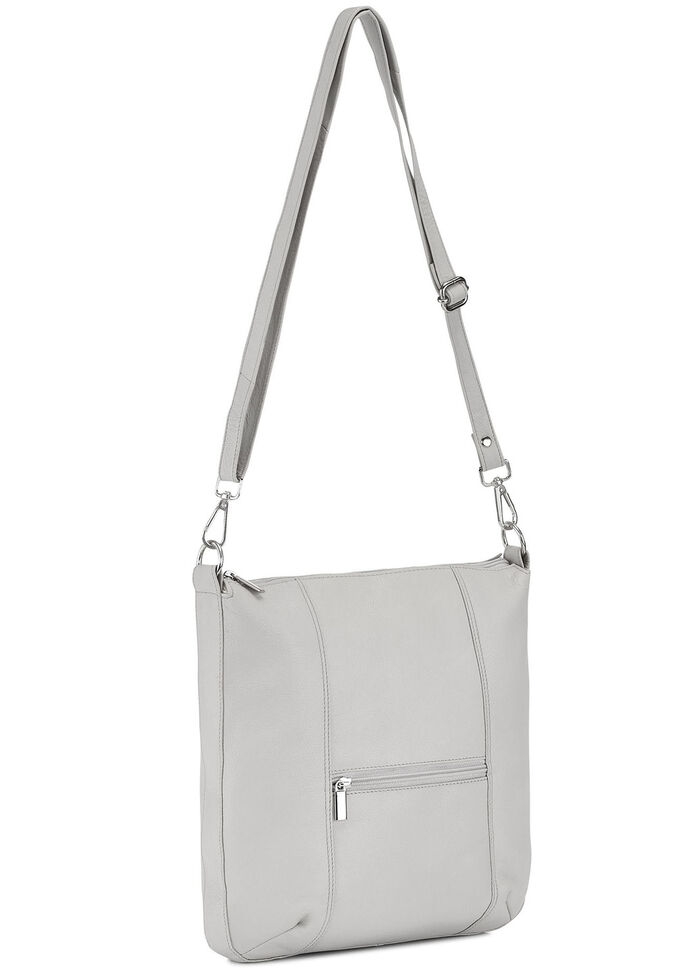 Laurina, Tasche, Damen, mit verstellbarem Umhängeriemen KIESEL