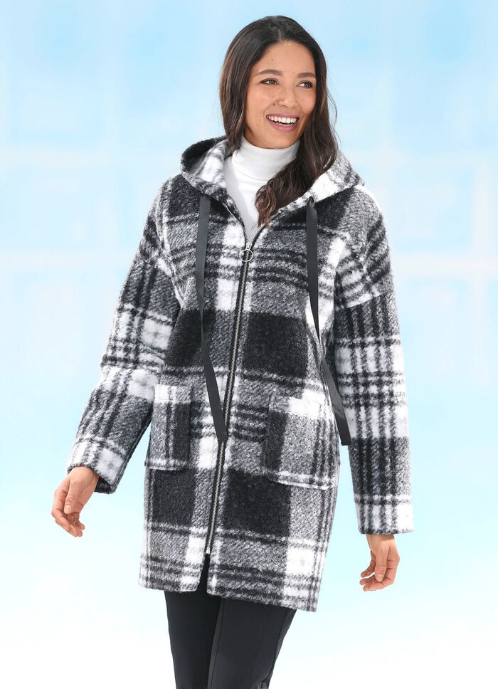 Jacke mit Karodessin 