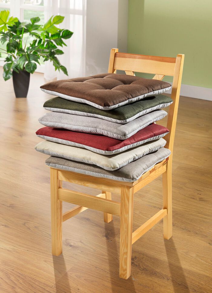 Stuhlkissen mit rutschfester Rückseite 