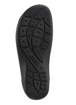 Waldläufer Pantolette mit Metallschmuck mit Glitzersteinchen SCHWARZ