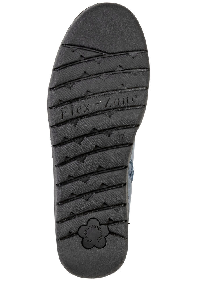 ELENA EDEN, gefütterte Damen-Boots, Winterschuhe, Weite H, mit herausnehmbarem Fußbett JEANS