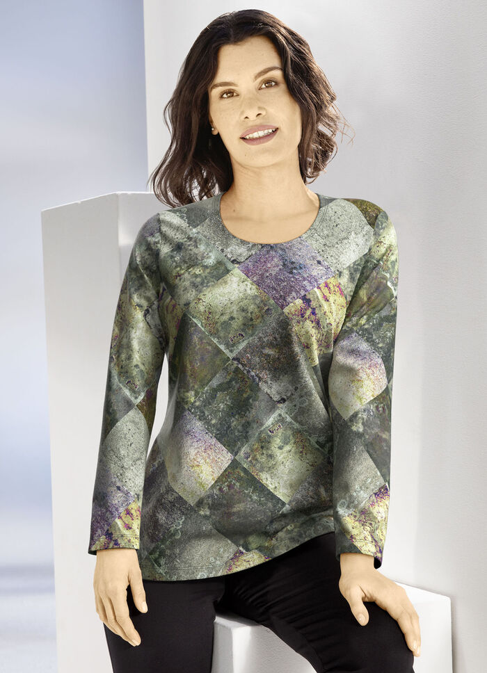 Pullover in Feinstrick