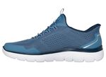 SKECHERS, sportliche Herren-Sneaker, mit geformter Slip-Ins Fersenplatte 