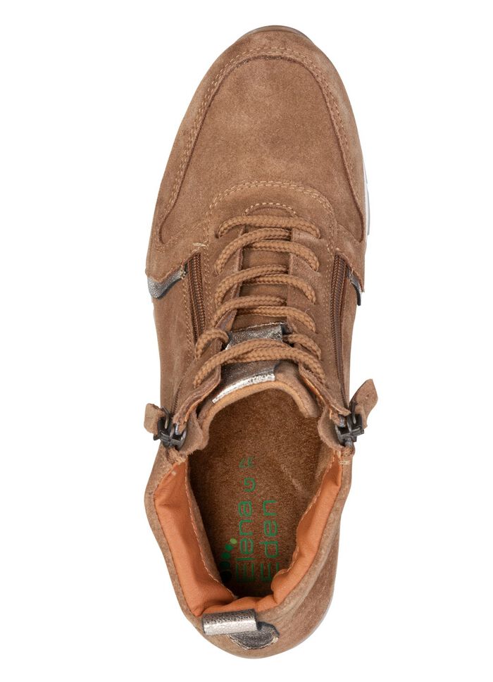 ELENA EDEN, gef&uuml;tterte Damen-Boots, Winterschuhe, Weite G, mit herausnehmbarem Fu&szlig;bett 