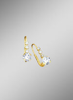 Ohrringe mit synth. Zirkonia 