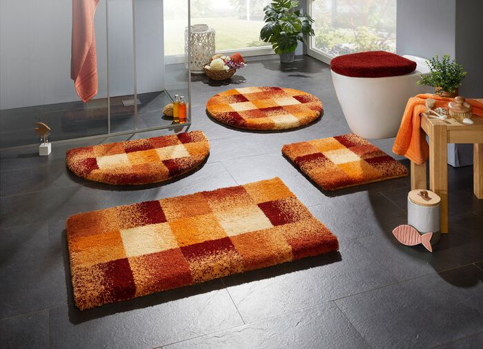 Supersoft Badgarnitur mit rutschhemmender R&uuml;ckseite 