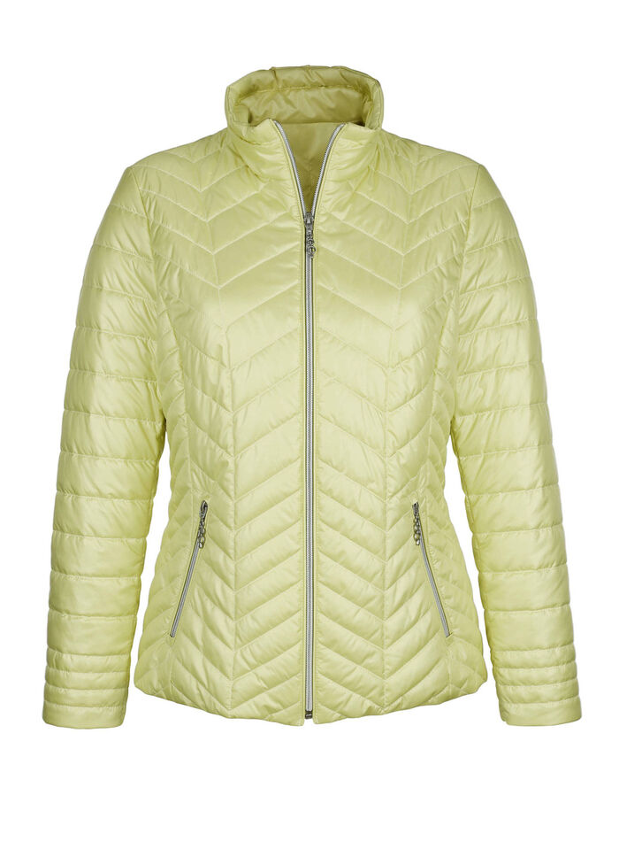 Steppjacke mit recycelter Wattierung