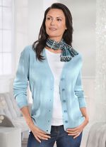 Strickjacke aus Schurwolle (Merino) 