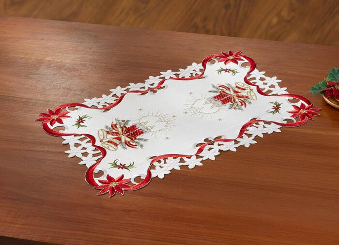 Festliche Tisch- und Raumdekoration SEKT-ROT-BUNT