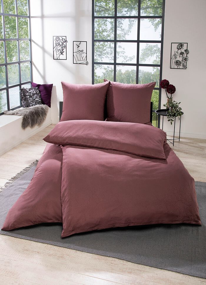 Damast-Bettw&auml;sche-Garnitur von Dormisette 