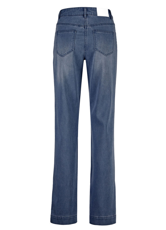 Jeans in 5-Pocket-Form  DUNKELBLAU