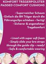 Miss Perfect 1 Paar Tr&auml;gerpolster 