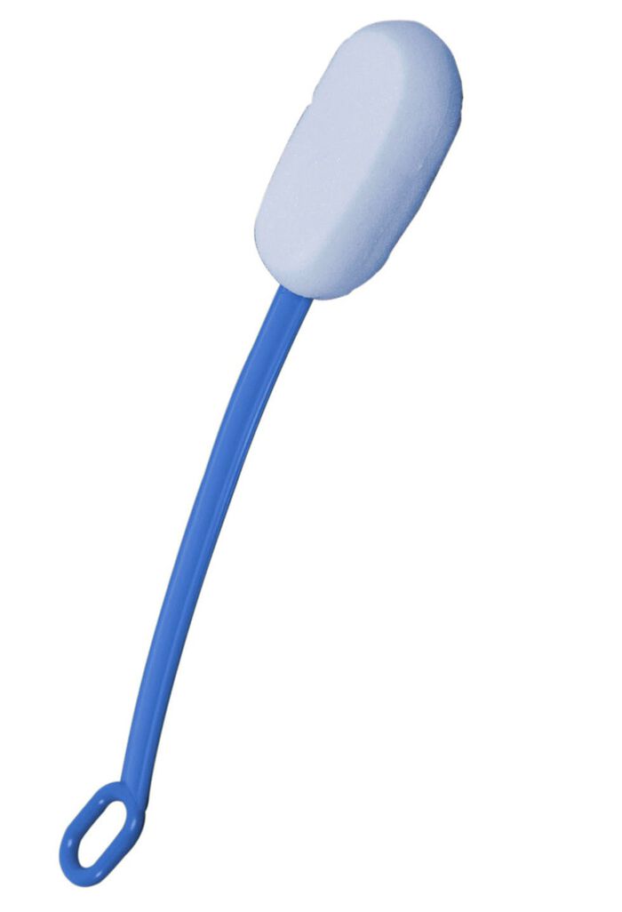 Badeschwamm mit 2 verschiedenen Oberfl&auml;chen 