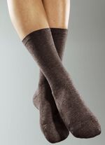 6 Paar Wohlf&uuml;hl-Socken SCHWARZ