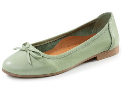 Andrea Conti, schicke Damen-Ballerinas, Weite G, mit herausnehmbarem Fu&szlig;bett 