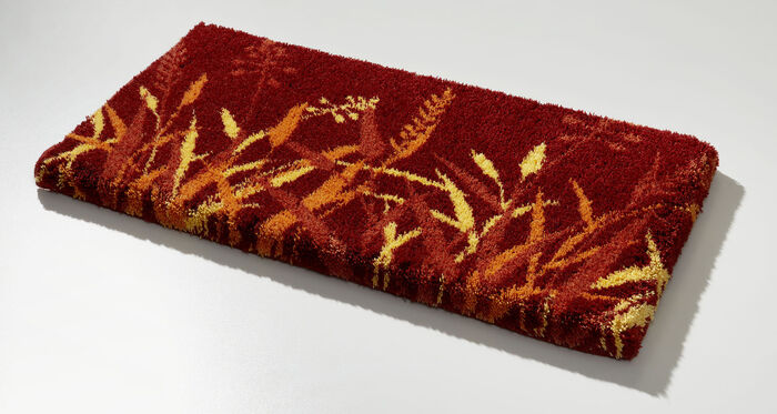 Naturnahe Badgarnitur mit Gräsermotiv TERRA