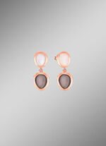 Schöne Ohrstecker mit echt Mondstein 