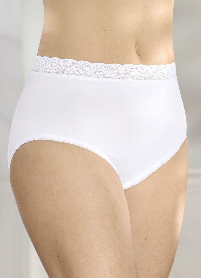 Speidel Dreierpack Slips mit Elastikspitzenbund 