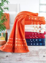 Frottier-Serie mit aufwendig gewebter Bord&uuml;re 