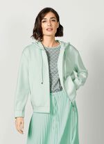 Sweatjacke mit Kapuze 