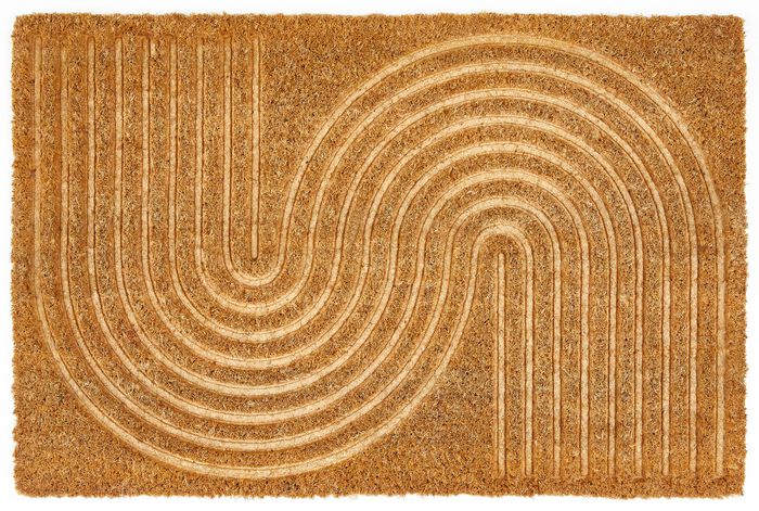 Kokosfußmatte mit rutschhemmender Rückseite 