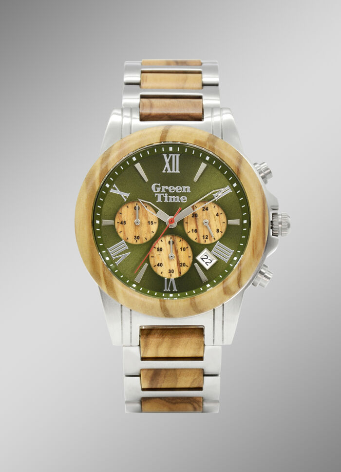 Quartz-Herren-Chronograph von GREEN TIME Watches 