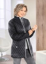 Jacke mit Rautenstepp 