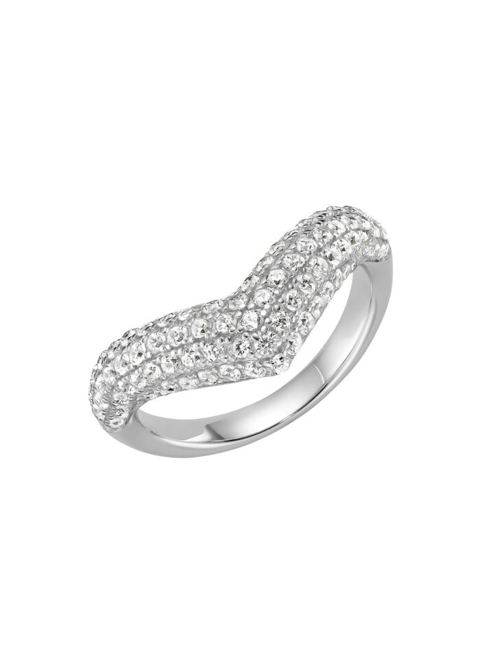 Damenring mit Zirkonia 