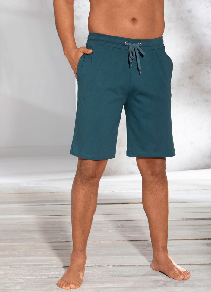 Zweierpack Schlaf- und Freizeithosen mit Durchzugband und Seitentaschen 