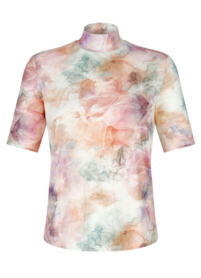 Shirt mit modischem Stehkragen 