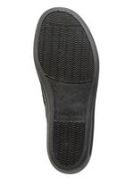 Hausschuh aus bedrucktem Samt in Leo-Muster 