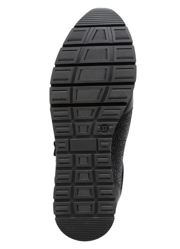  ELENA EDEN Slipper aus Nappaleder SCHWARZ