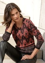 Pullover mit edlem Glitzer 