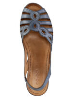 Gemini, klassische Damen-Sandaletten, Weite G, aus Leder JEANS