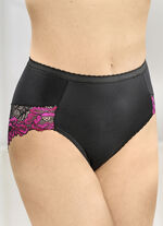 Dreierpack Slips mit h&uuml;bscher Elastikspitze 