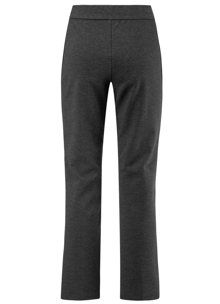 Knöchellange Hose in Schlupfform ANTHRAZIT MELIERT