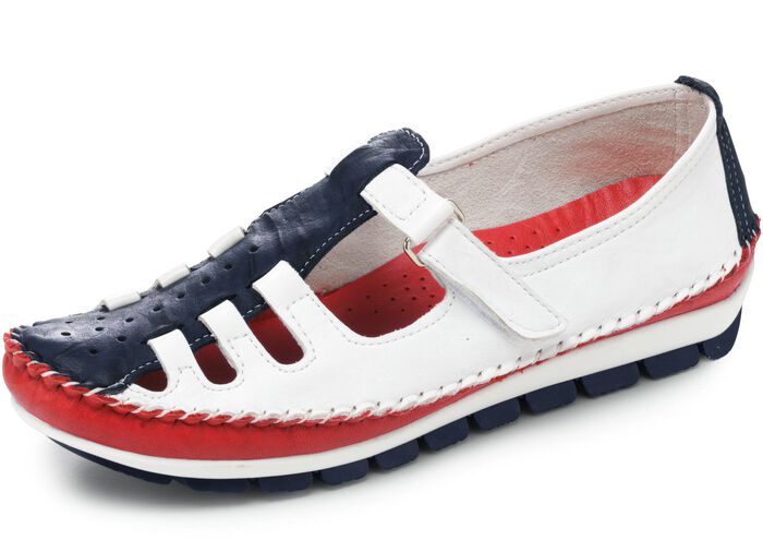Gemini, klassische Damen-Slipper, Weite G, mit herausnehmbarem Fu&szlig;bett 