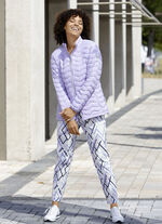 Funktionsjacke mit Wellenstepp LAVENDEL