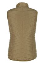 Steppweste mit Kontrastpaspelierung 