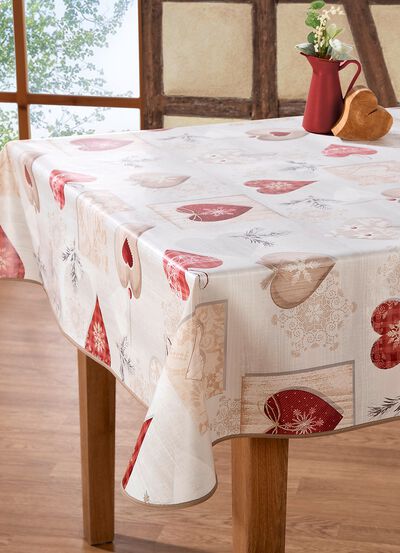 Wachstuch-Tischserie für innen und außen 