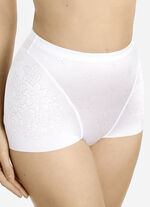 Zweierpack Sassa Miederhosen mit verstärktem Vorderteil 1X PUDER, 1X WEISS