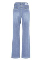 Jeans mit Bundfalten  HELLBLAU