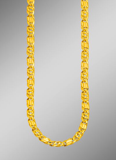 Massive, diamantierte Achter-Rebhuhn-Halskette 