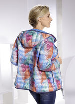 Funktions-Wendejacke mit fester Kapuze